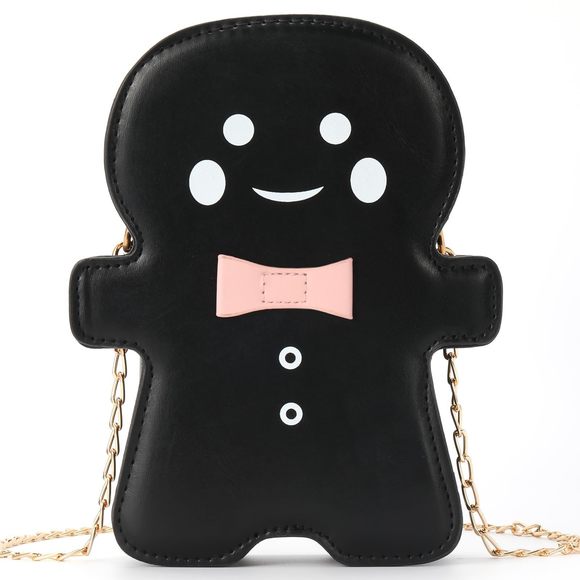 Gingerbread Man Crossbody Purse Small Crossbody Bag Christmas :o) - Picture 1 of 7